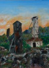 Exploring Cobalt 2 - Mining Head frame Giclee Reproduction