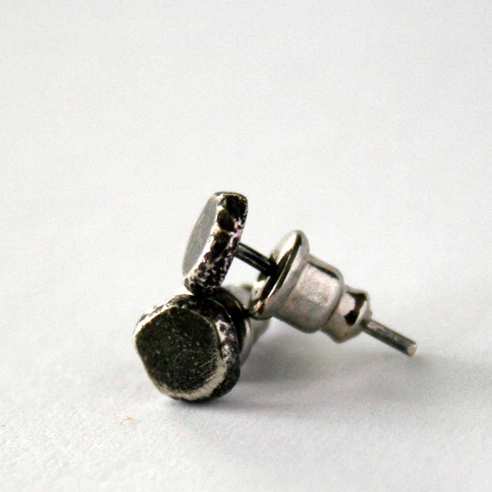 Stepping Stones Earrings handcrafted from Sterling Silver